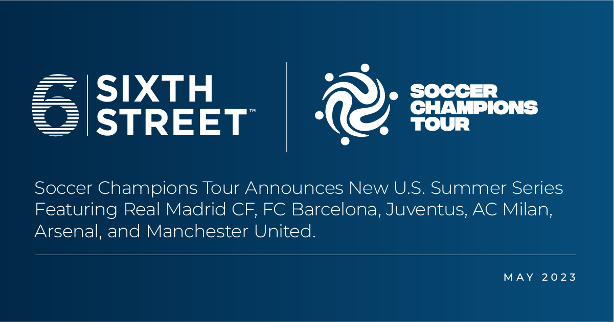 Soccer Champions Tour Announces New U.S. Summer Series Featuring Real