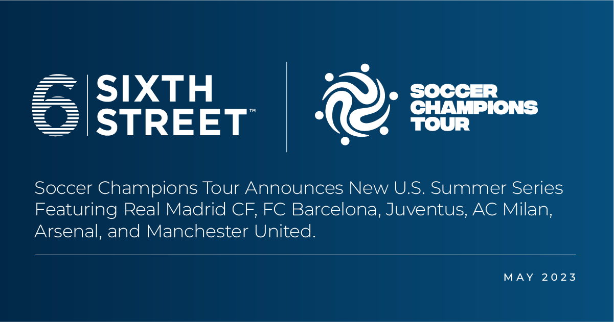 2023 Soccer Champions Tour Features Six European Giants – SportsTravel