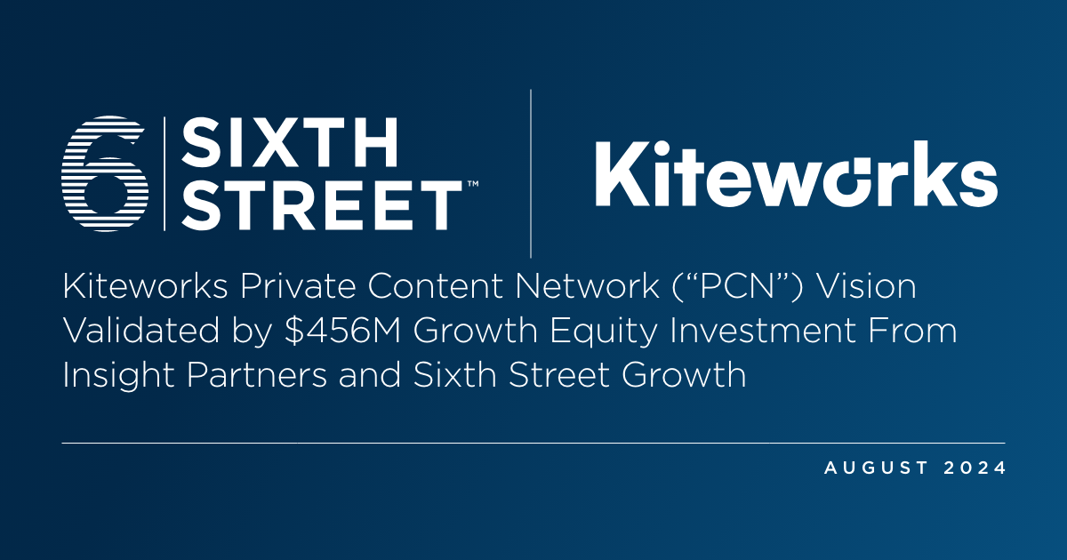 Affirm Reaches $4 Billion Investment Deal With Sixth Street. Kiteworks Private Content Network (“PCN”) Vision Validated by $456M