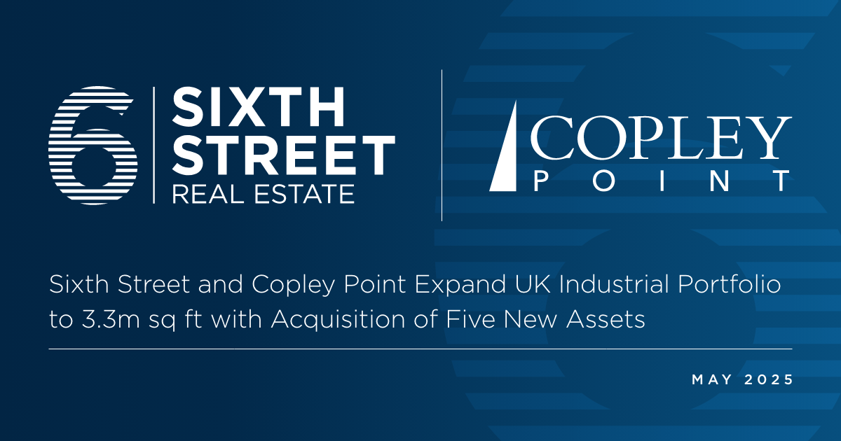 Sixth Street Expands UK Logistics Portfolio with New Acquisition